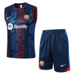 Debardeur Short Barca 2024 2025 Bleu Motif