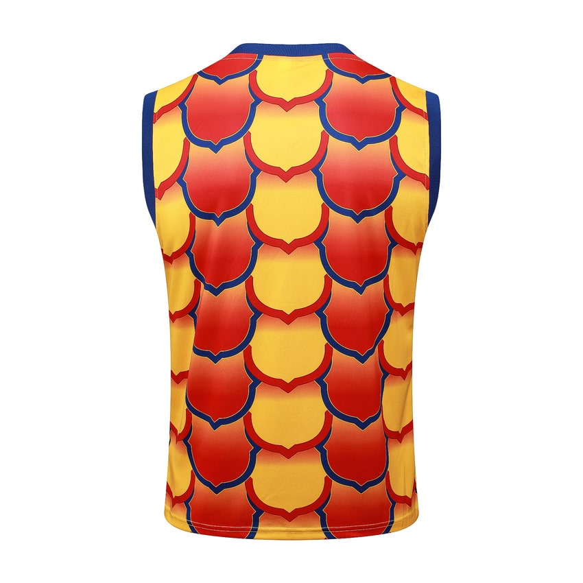 Debardeur Short Barca 2024 2025 Jaune Rouge