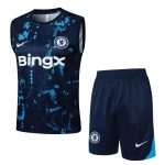 Debardeur Short Chelsea 2024 2025 Bleu Motif