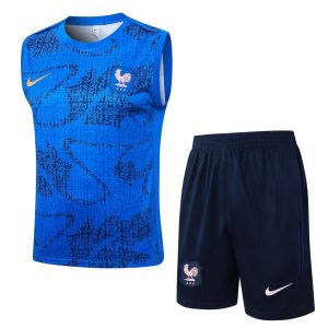 Debardeur Short Equipe de France 2025 2026 Bleu Clair