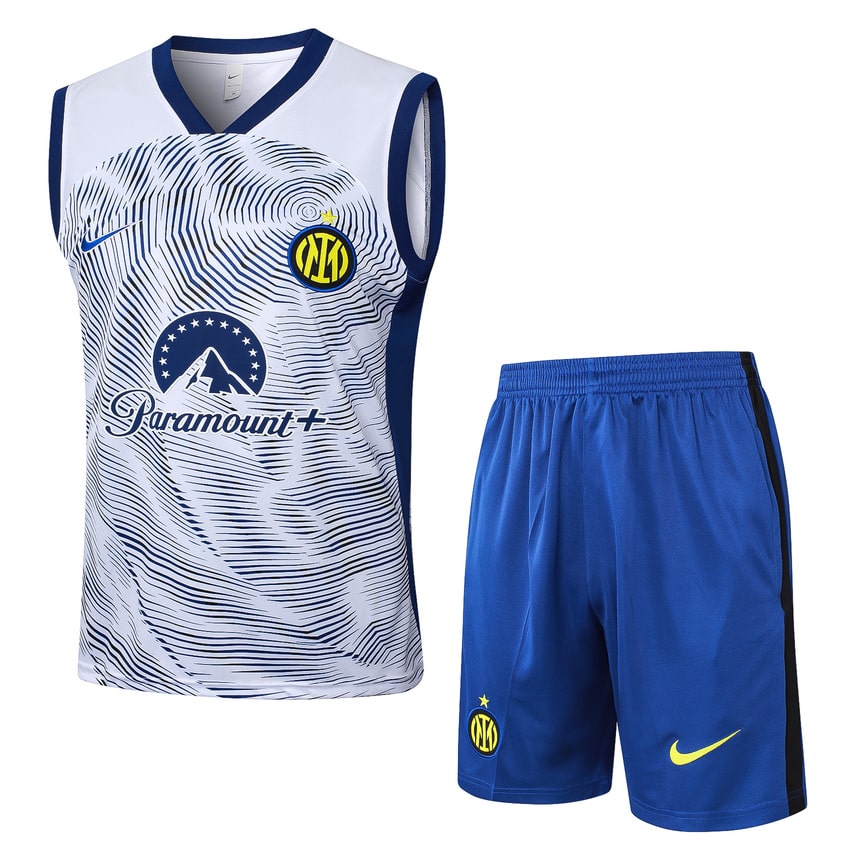 Debardeur Short Inter Milan 2024 2025 Blanc