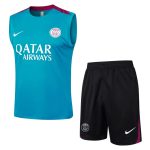 Debardeur Short PSG 2024 2025 Bleu Ciel