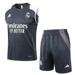 Debardeur Short Real Madrid 2024 2025 Noir Blanc
