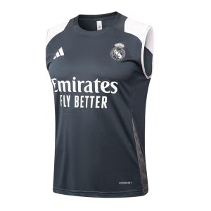 Debardeur Short Real Madrid 2024 2025 Noir Blanc