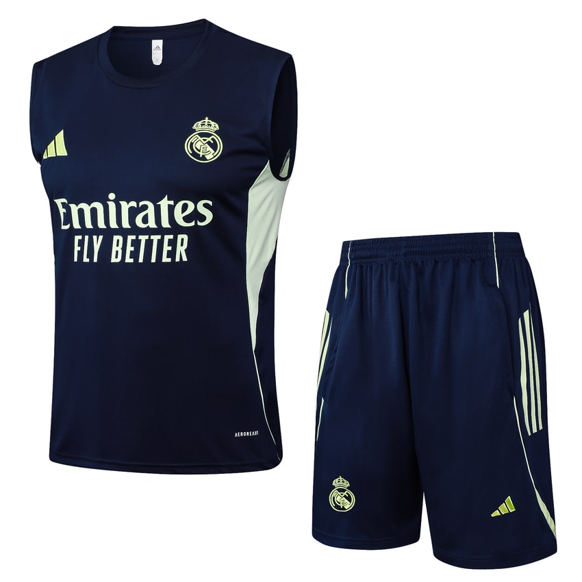 Debardeur Short Real Madrid 2025 2026 Bleu Sombre