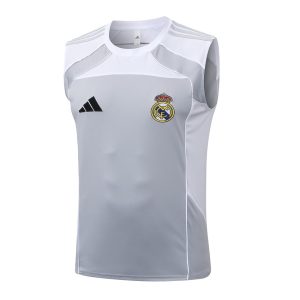 Debardeur Short Real Madrid 2025 2026 Gris Blanc