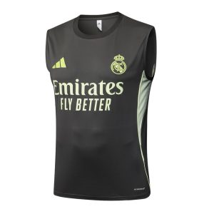 Debardeur Short Real Madrid 2025 2026 Noir Jaune