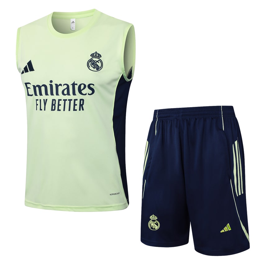 Debardeur Short Real Madrid 2025 2026 Vert Clair