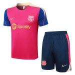 Ensemble Maillot Short Barca 2024 2025 Rose