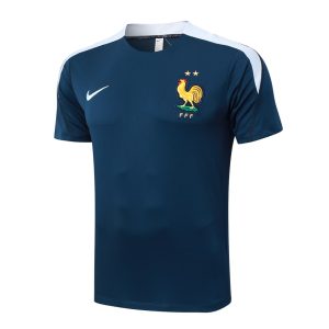 Ensemble Maillot Short Equipe de France 2024 2025 Bleu