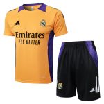 Ensemble Maillot Short Real Madrid 2024 2025 Orange