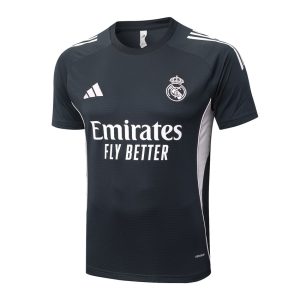 Ensemble Maillot Short Real Madrid 2025 2026 Noir Clair