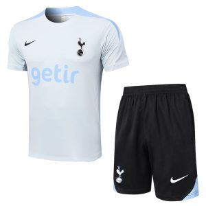Ensemble Maillot Short Tottenham 2024 2025 Blanc