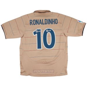 Maillot Barca Exterieur 2003 2005 Ronaldinho