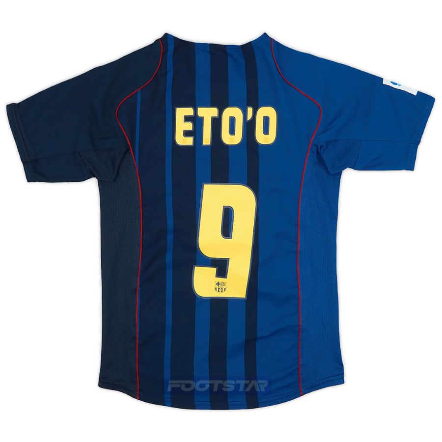 Maillot Barca Exterieur 2004 2005 Etoo