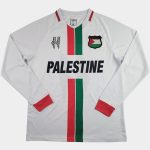 Maillot FC Palestine 2025 Blanc Manches Longues (1)