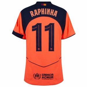 Maillot Kit Enfant Barca Third 2025 2026 Raphinha (3)