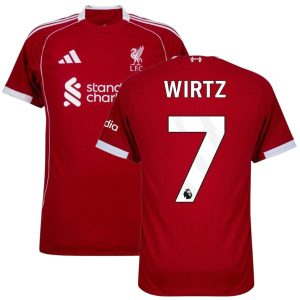 Maillot Liverpool Domicile 2025 2026 Wirtz