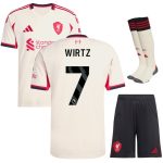 Maillot Kit Enfant Liverpool Exterieur 2025 2026 Wirtz