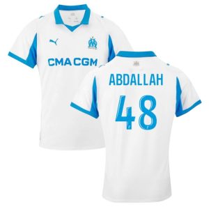 Maillot OM Domicile 2025 2026 ABDALLAH (1)