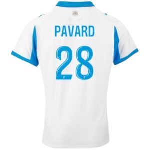 Maillot OM Domicile 2025 2026 Pavard (3)