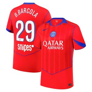 Maillot PSG Third 2025 2026 Barcola (1)