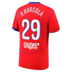 Maillot PSG Third 2025 2026 Barcola (2)