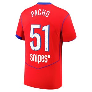 Maillot PSG Third 2025 2026 Pacho (2)