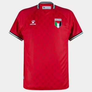 Maillot Palestine Domicile Rouge 2024-2025 Kelme (1)