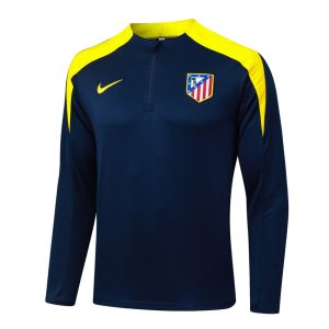 Survetement Atletico Madrid Training 2025 2026 Bleu Jaune