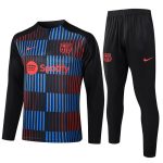 Survetement Barca Training 2024 2025 Noir Bleu