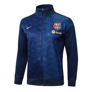 Survetement Barca Veste 2024 2025 Bleu Foncé