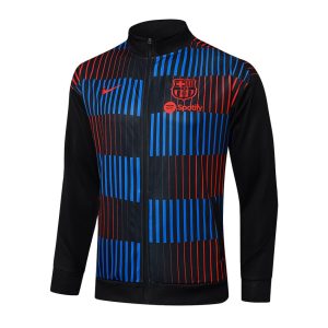 Survetement Barca Veste 2024 2025 Noir Bleu