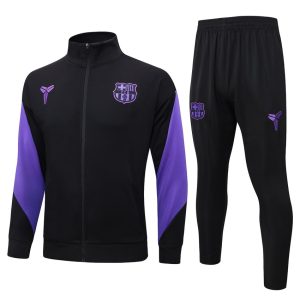 Survetement Barca Veste 2025 2026 Noir Violet