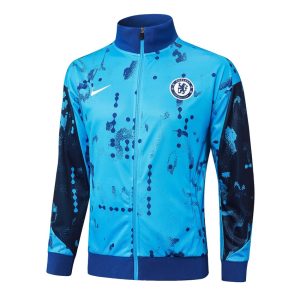 Survetement Chelsea Veste 2024 2025 Bleu Ciel
