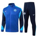 Survetement Chelsea Veste 2024 2025 Bleu Sombre