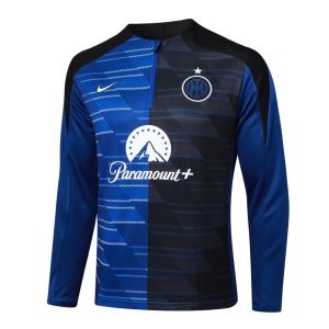 Survetement Inter Milan Training 2024 2025 Bleu Noir