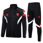 Survetement Manchester United Veste 2024 2025 Noir Foncé
