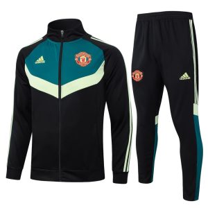 Survetement Manchester United Veste 2024 2025 Noir Vert