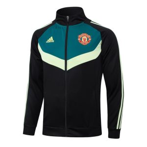Survetement Manchester United Veste 2024 2025 Noir Vert