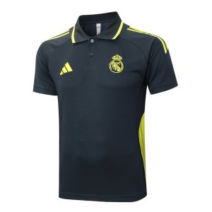 Survetement Real Madrid Polo 2025 2026 Noir Foncé