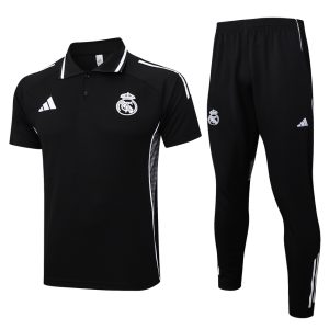 Survetement Real Madrid Polo 2025 2026 Noir Sombre