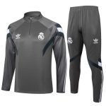 Survetement Real Madrid Training 2024 2025 Gris Foncé