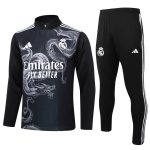 Survetement Real Madrid Training 2024 2025 Noir Dragon