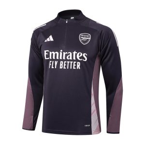 Survetement Real Madrid Training 2024 2025 Noir Rouge