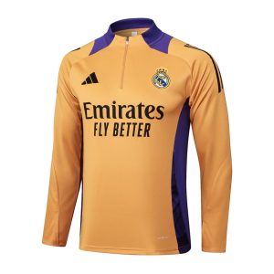 Survetement Real Madrid Training 2024 2025 Orange