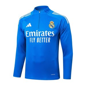 Survetement Real Madrid Training 2025 2026 Bleu Clair