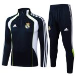 Survetement Real Madrid Training 2025 2026 Noir Blanc