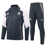 Survetement Real Madrid Veste 2024 2025 Noir Blanc
