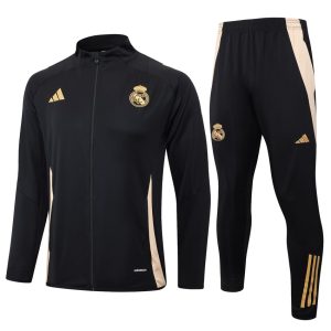 Survetement Real Madrid Training 2024 2025 Noir Foncé